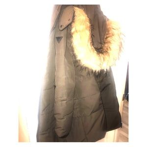Guess Brown Parka Women’s Size Large